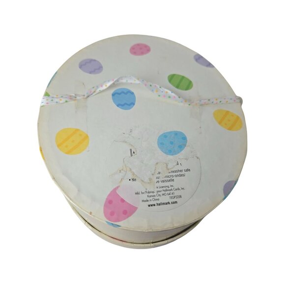 Set of 4 Vintage Hallmark Easter Bread and Butter Plates in Original Box - Picture 7 of 9